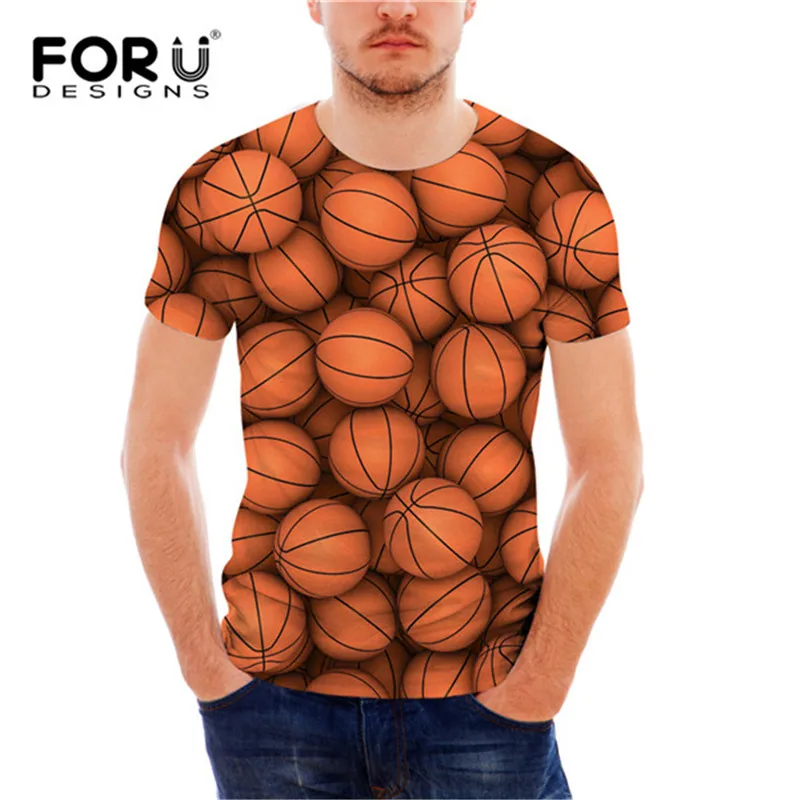 FORUDESIGNS Fashion 3D Ball Print T Shirt for Men Summer Crossfit Male Top Tees Brand Designer Teens Boys Short T-shirt Camiseta
FORUDESIGNS Fashion 3D Ball Print T Shirt for Men Summer Crossfit Male Top Tees Brand Designer Teens Boys Short T-shirt Camiseta