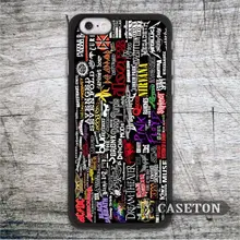 Many Music Bands Case For iPhone 7 6 6s Plus 5 5s SE 5c and For iPod 5 Classic High Quality Ultra Phone Cover Wholesale Retail