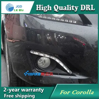 Free shipping ! 12V 6000k LED DRL Daytime running light case for Toyota Corolla 2007-2010 Fog lamp frame Fog light Car styling
Free shipping ! 12V 6000k LED DRL Daytime running light case for Toyota Corolla 2007-2010 Fog lamp frame Fog light Car styling