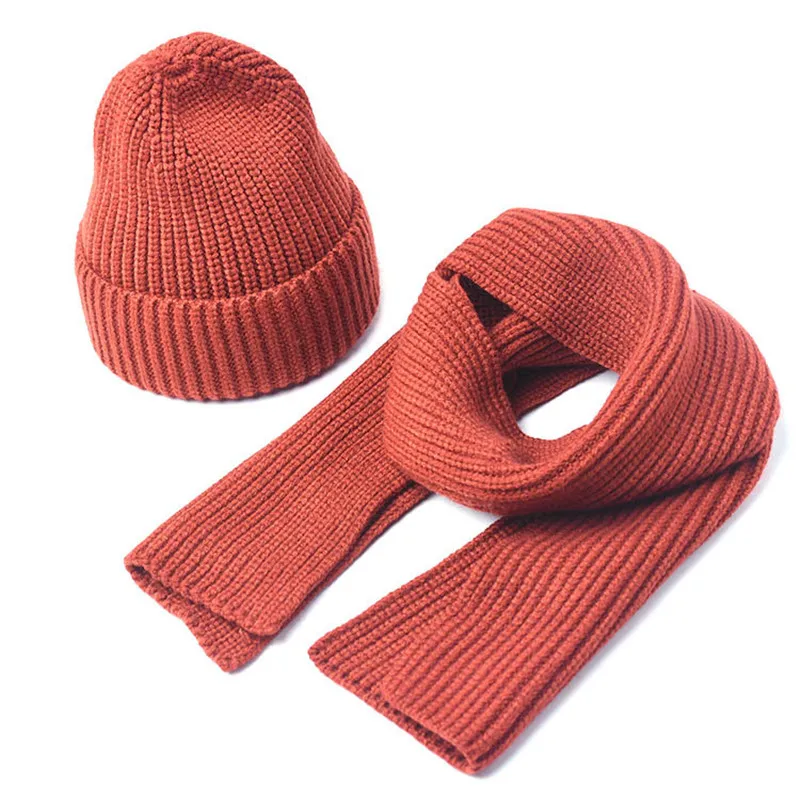 2019 Children Knitted Scarf and Hat Set Luxury Winter Warm Crochet Hats Scarves 2pcs/set Solid Color Beanies Hat For Boys Girls
2019 Children Knitted Scarf and Hat Set Luxury Winter Warm Crochet Hats Scarves 2pcs/set Solid Color Beanies Hat For Boys Girls