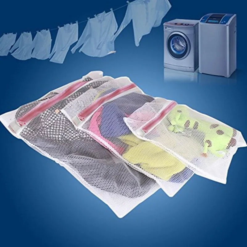 Clothes Washing Bag Mesh Net Wash Pouch For Washing Machine Underwear Bag Storage Bag Washer Laundry Bags
Clothes Washing Bag Mesh Net Wash Pouch For Washing Machine Underwear Bag Storage Bag Washer Laundry Bags