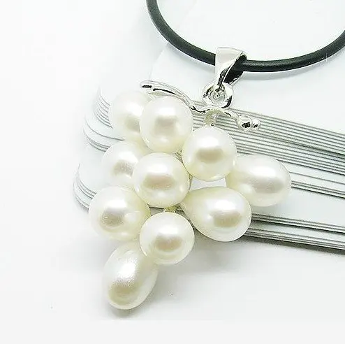 4 COLOR! Beautiful Fashion Freshwater Pearl Pendant+Necklace Chain Hot with Grape Shape Pendant Wholesale,TO YOUR LOVER/GIRLS
4 COLOR! Beautiful Fashion Freshwater Pearl Pendant+Necklace Chain Hot with Grape Shape Pendant Wholesale,TO YOUR LOVER/GIRLS