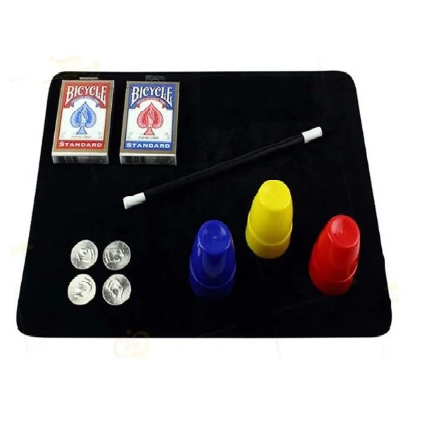 Middle Size Black High Quality Professional Card Deck Mat Close Up Stage Magic Tricks Pad For Poker Coin Prop illusion Magia Toy
Middle Size Black High Quality Professional Card Deck Mat Close Up Stage Magic Tricks Pad For Poker Coin Prop illusion Magia Toy