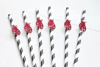 cheap glitter red Lady Bug Paper Straws Wedding bridal baby birthday shower Bachelorette Decoration Drinks tea party straw
cheap glitter red Lady Bug Paper Straws Wedding bridal baby birthday shower Bachelorette Decoration Drinks tea party straw