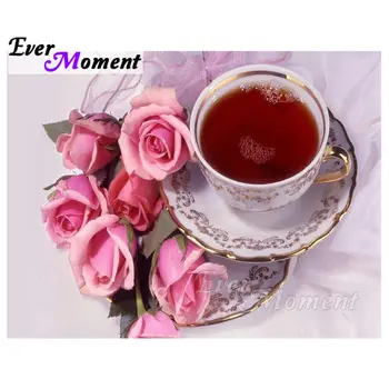 Ever Moment Diamond Painting Coffee Flower Rose 5D DIY Cross Stitch Full Square Drill Diamond Embroidery Rhinestones S2F855
Ever Moment Diamond Painting Coffee Flower Rose 5D DIY Cross Stitch Full Square Drill Diamond Embroidery Rhinestones S2F855