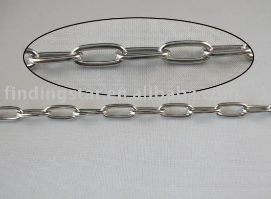 Металлическая цепь с овальными звеньями 4 м 12x5 мм M18599|metal chain|oval chainchain meter |