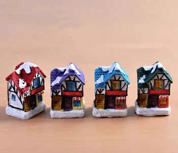 10pcs 4.6*7cm Snow Villas House Landscape Accessories Resin Ornaments Miniature Home Garden Decor DIY Materials
10pcs 4.6*7cm Snow Villas House Landscape Accessories Resin Ornaments Miniature Home Garden Decor DIY Materials