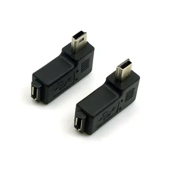 2pcs 90 Degree Left & Right Angled Mini USB 5pin Male to Micro USB Female Data Sync Power Adapter Adaptor
2pcs 90 Degree Left & Right Angled Mini USB 5pin Male to Micro USB Female Data Sync Power Adapter Adaptor