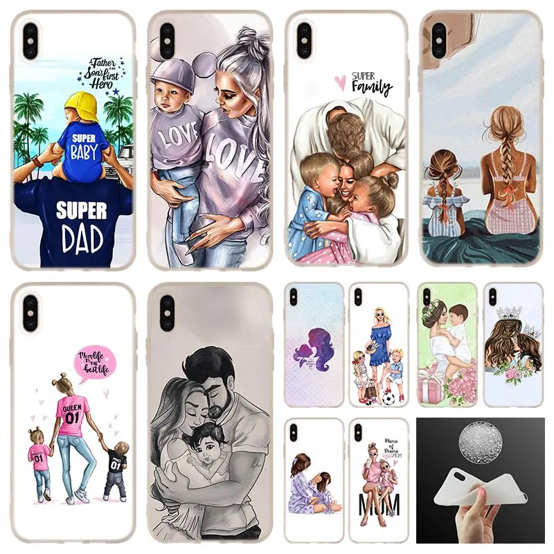 Baby Women Mom soft Phone Case cover For iPhone 11 Pro 2019 XI R 4 5 5S SE 6 6s 7 8 Plus x XR XS Max Etui Funda cases
Baby Women Mom soft Phone Case cover For iPhone 11 Pro 2019 XI R 4 5 5S SE 6 6s 7 8 Plus x XR XS Max Etui Funda cases