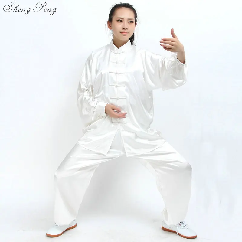 Tai chi clothing women and men chinese taiji wudang kung fu suit cotton silk shaolin uniform kungfu set wu shu breathable Q101
Tai chi clothing women and men chinese taiji wudang kung fu suit cotton silk shaolin uniform kungfu set wu shu breathable Q101