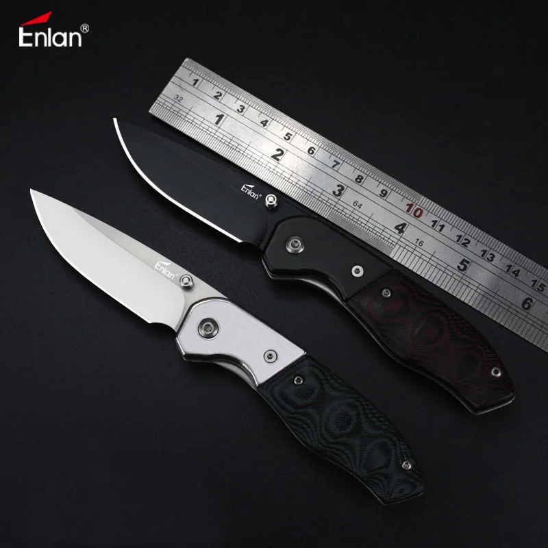 ENLAN M022 8Cr13Mov Blade Micarta Handle Tactical Folding Knife Outdoor Camping Survival Utility SmallEDC Pocket Multi-tool
ENLAN M022 8Cr13Mov Blade Micarta Handle Tactical Folding Knife Outdoor Camping Survival Utility SmallEDC Pocket Multi-tool