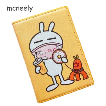 Mcneely New cartoon rabbit Passport Holder for Girls yellow PU Leather Passport Holder Travel passport Case ID Card Holder
Mcneely New cartoon rabbit Passport Holder for Girls yellow PU Leather Passport Holder Travel passport Case ID Card Holder