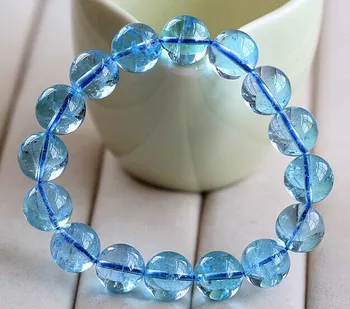 13mm Genuine Blue Natural To paz Bracelets Women Men Powerful Stretch Transparent Healing Crystal Round Bead Bracelet
13mm Genuine Blue Natural To paz Bracelets Women Men Powerful Stretch Transparent Healing Crystal Round Bead Bracelet
