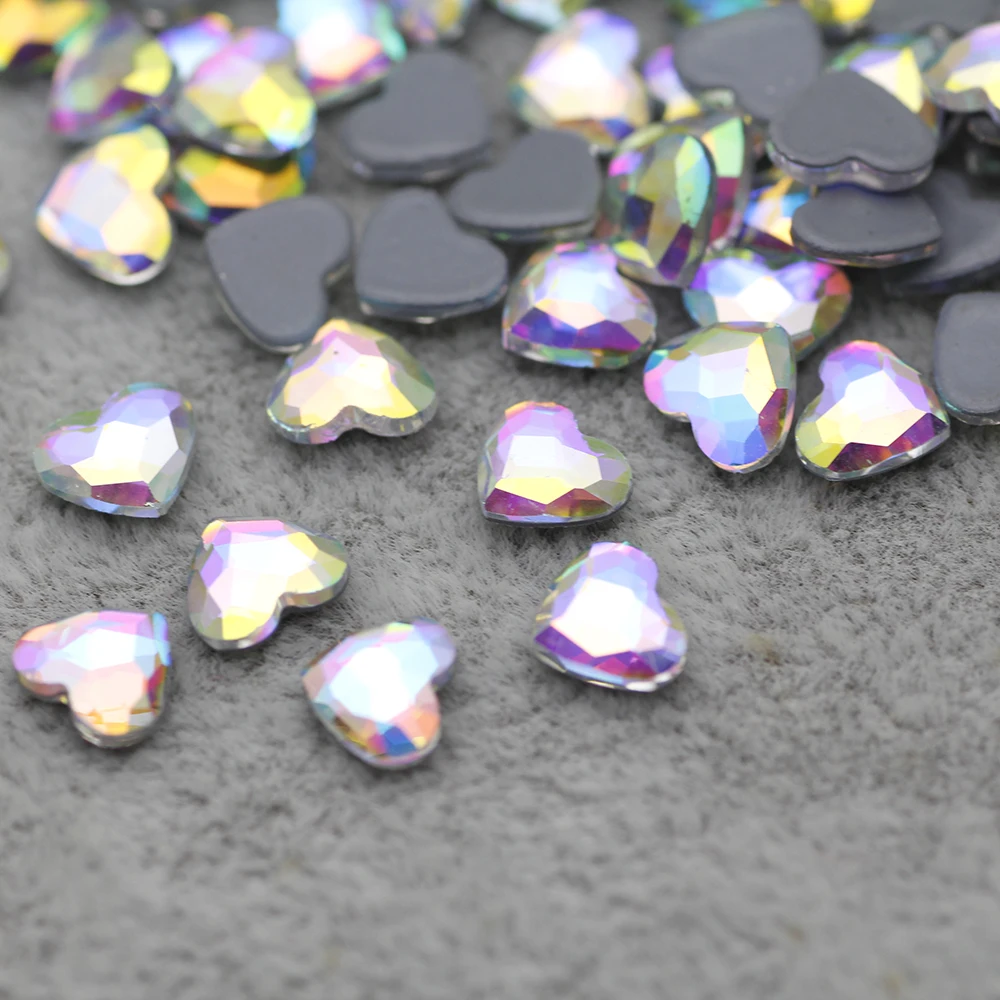 100pcs TOP quality Mini Heart Crystal AB Hot fix Rhinestones Flatback With glue Iron On Flat Back Crystals Rhinestones
100pcs TOP quality Mini Heart Crystal AB Hot fix Rhinestones Flatback With glue Iron On Flat Back Crystals Rhinestones