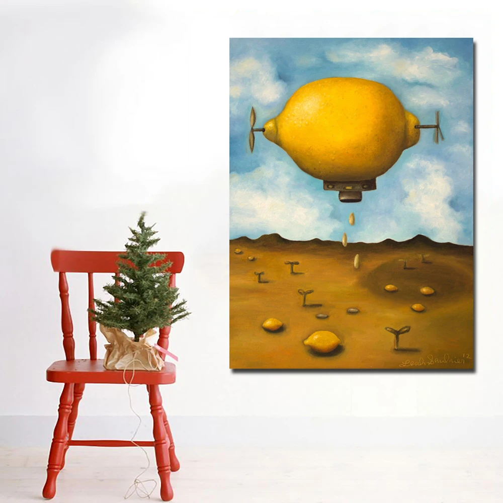 HD Prints Pop Art Abstract Painting Lemon Drops From Plane Modern Pictures Wall Art Picture for Living Room Poster Cudros Decor
HD Prints Pop Art Abstract Painting Lemon Drops From Plane Modern Pictures Wall Art Picture for Living Room Poster Cudros Decor