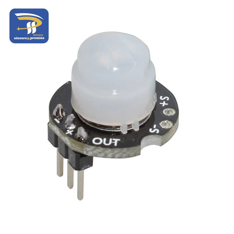 MH-SR602 MINI Motion Sensor Detector Module SR602 Pyroelectric Infrared PIR kit sensory switch Bracket for Arduino Diy With lens
MH-SR602 MINI Motion Sensor Detector Module SR602 Pyroelectric Infrared PIR kit sensory switch Bracket for Arduino Diy With lens