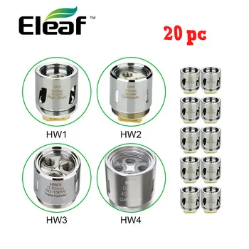 20pc Original Eleaf Ello Atomizer Coil Head HW1 0.2 Ohm/HW2 0.3 Ohm for Ello Mini VS HW3 0.2 Ohm/HW4 0.2 Ohm for Ikonn 220 Kit
20pc Original Eleaf Ello Atomizer Coil Head HW1 0.2 Ohm/HW2 0.3 Ohm for Ello Mini VS HW3 0.2 Ohm/HW4 0.2 Ohm for Ikonn 220 Kit