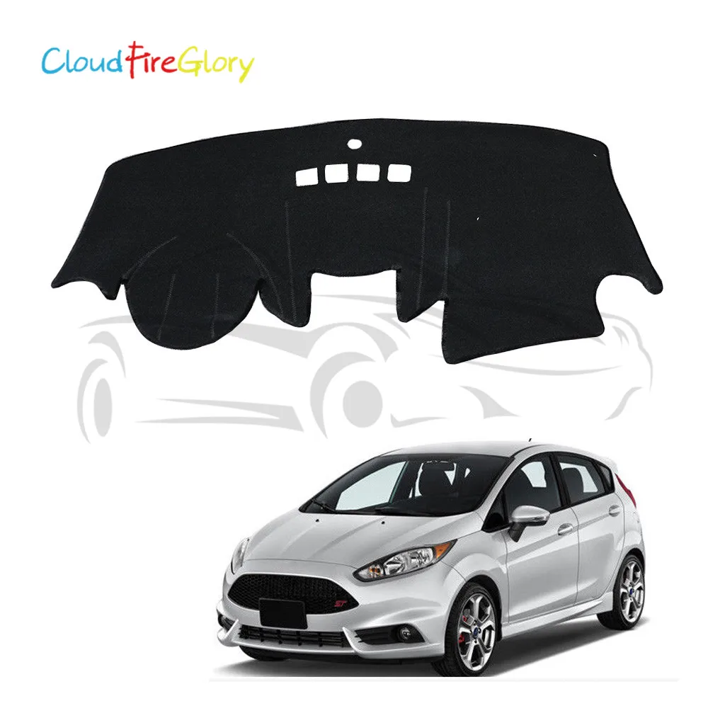 CloudFireGlory For Ford Fiesta MK7 2009-2017 Black Dashboard Cover Dashmat Dash Mat Pad Sun Shade Dash Board Cover Carpet LHD
CloudFireGlory For Ford Fiesta MK7 2009-2017 Black Dashboard Cover Dashmat Dash Mat Pad Sun Shade Dash Board Cover Carpet LHD