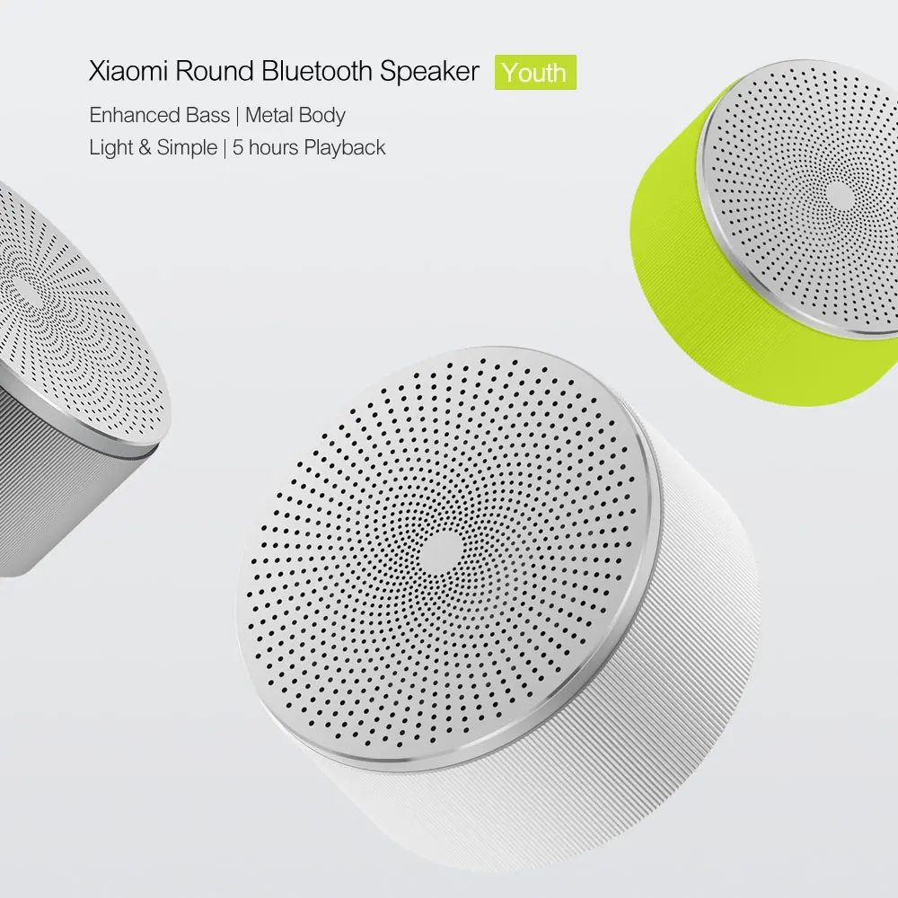 Xiaomi Mi Bluetooth Speaker Stereo Wireless Mini Portable Bluetooth Speakers Music MP3 Player Small Steel Round Speaker 100% Original (6)