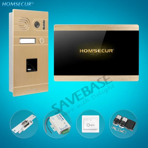 HOMSECUR 4 Wire AHD Video&Audio Home Intercom Electric Strike Lock Set Included BC061HD-G+BM715HD-G
HOMSECUR 4 Wire AHD Video&Audio Home Intercom Electric Strike Lock Set Included BC061HD-G+BM715HD-G