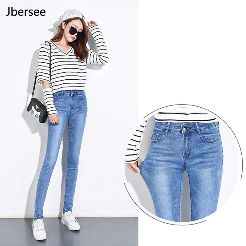 Autumn Winter Jeans Slim Elastic Warm Denim Pants Casual Women's Jeans Spring Washed Push up Jeans Woman Mid Waist Pencil Pants
Autumn Winter Jeans Slim Elastic Warm Denim Pants Casual Women's Jeans Spring Washed Push up Jeans Woman Mid Waist Pencil Pants