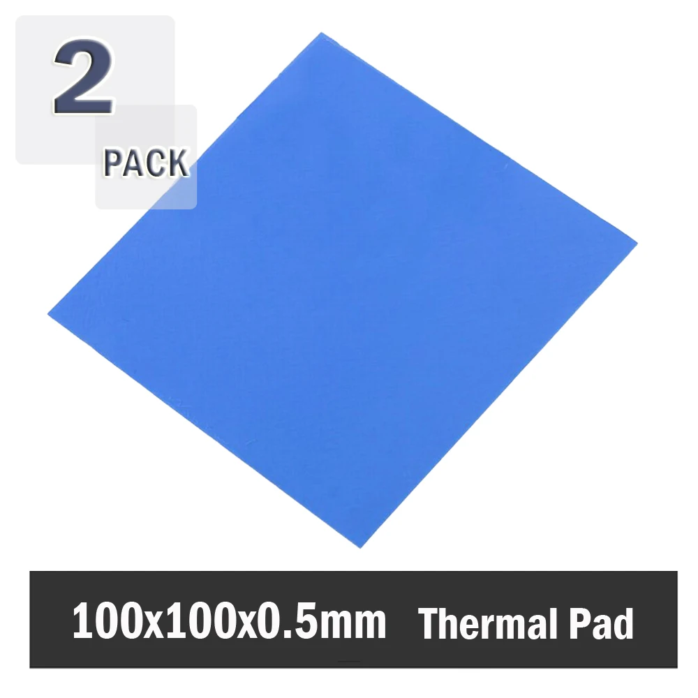 2PCS Gdstime 100x100x0.5 MM 100mm CPU GPU DIP IC Chip Cooling Heatsink Silicon 0.5mm Thermal Pad
2PCS Gdstime 100x100x0.5 MM 100mm CPU GPU DIP IC Chip Cooling Heatsink Silicon 0.5mm Thermal Pad
