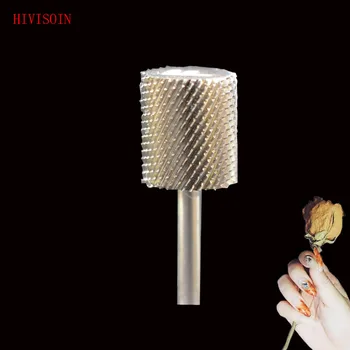 1pcs HIVISOIN Carbide Nail Drill Bit - Big Barrel Bit - F (60018100) Silver
1pcs HIVISOIN Carbide Nail Drill Bit - Big Barrel Bit - F (60018100) Silver