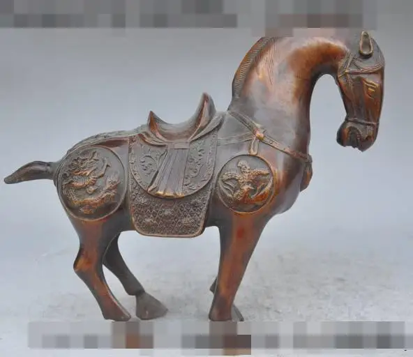 S5537 9"chinese fengshui bronze dragon phoenix zodiac run horse steed lucky statue discount 30% (C0324)
S5537 9"chinese fengshui bronze dragon phoenix zodiac run horse steed lucky statue discount 30% (C0324)