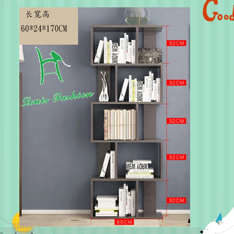 Modern office bookshelf simple table simple shelf floor free combination wood bookcase
Modern office bookshelf simple table simple shelf floor free combination wood bookcase