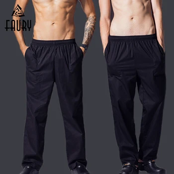 2019 New Elastic Chef Cook Pants Food Service Catering Restaurant Hotel Bakery Work Wear Uniforms Chef Waiter Trousers
2019 New Elastic Chef Cook Pants Food Service Catering Restaurant Hotel Bakery Work Wear Uniforms Chef Waiter Trousers