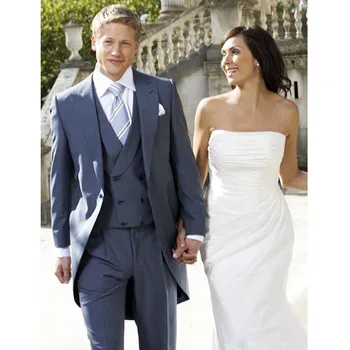 Custom Made New Style New Men's Wedding Suits Groom Tuxedos Formal Business Tailcoats 3 Piece Men Suits (Jacket+Vest+Pants) Y307
Custom Made New Style New Men's Wedding Suits Groom Tuxedos Formal Business Tailcoats 3 Piece Men Suits (Jacket+Vest+Pants) Y307