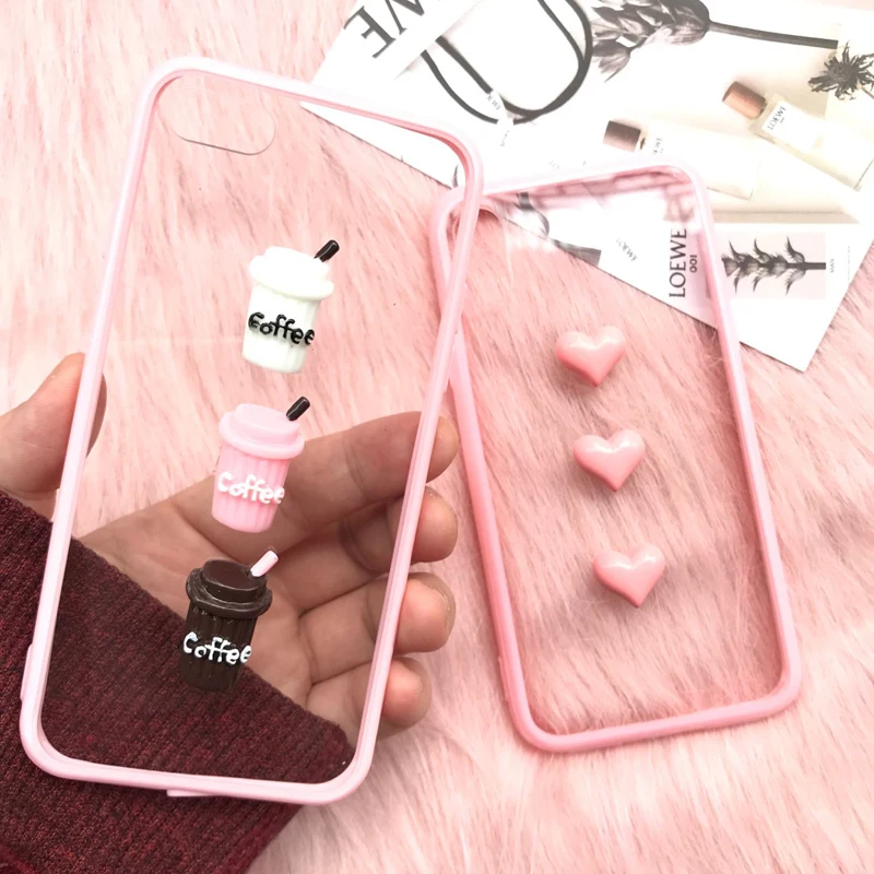 3D coffee Pink love Transparent soft phone case for iphone 5 5s 6 6s 7 8 plus X cover for Samsung galaxy S8 Note8 S6 S7 edge S9
3D coffee Pink love Transparent soft phone case for iphone 5 5s 6 6s 7 8 plus X cover for Samsung galaxy S8 Note8 S6 S7 edge S9
