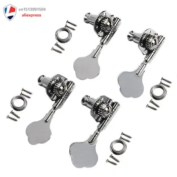 1set of 4pcs 4R Jazz P Bass Replacement Chrome Tuning Keys Pegs Machine Head Tuners
1set of 4pcs 4R Jazz P Bass Replacement Chrome Tuning Keys Pegs Machine Head Tuners