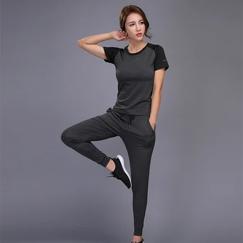 Sport Yoga Set Quick Dry Women Trucksuit T Shirt + Pants Compression Running Fitness Workout Sportswear Two Piece Set
Sport Yoga Set Quick Dry Women Trucksuit T Shirt + Pants Compression Running Fitness Workout Sportswear Two Piece Set