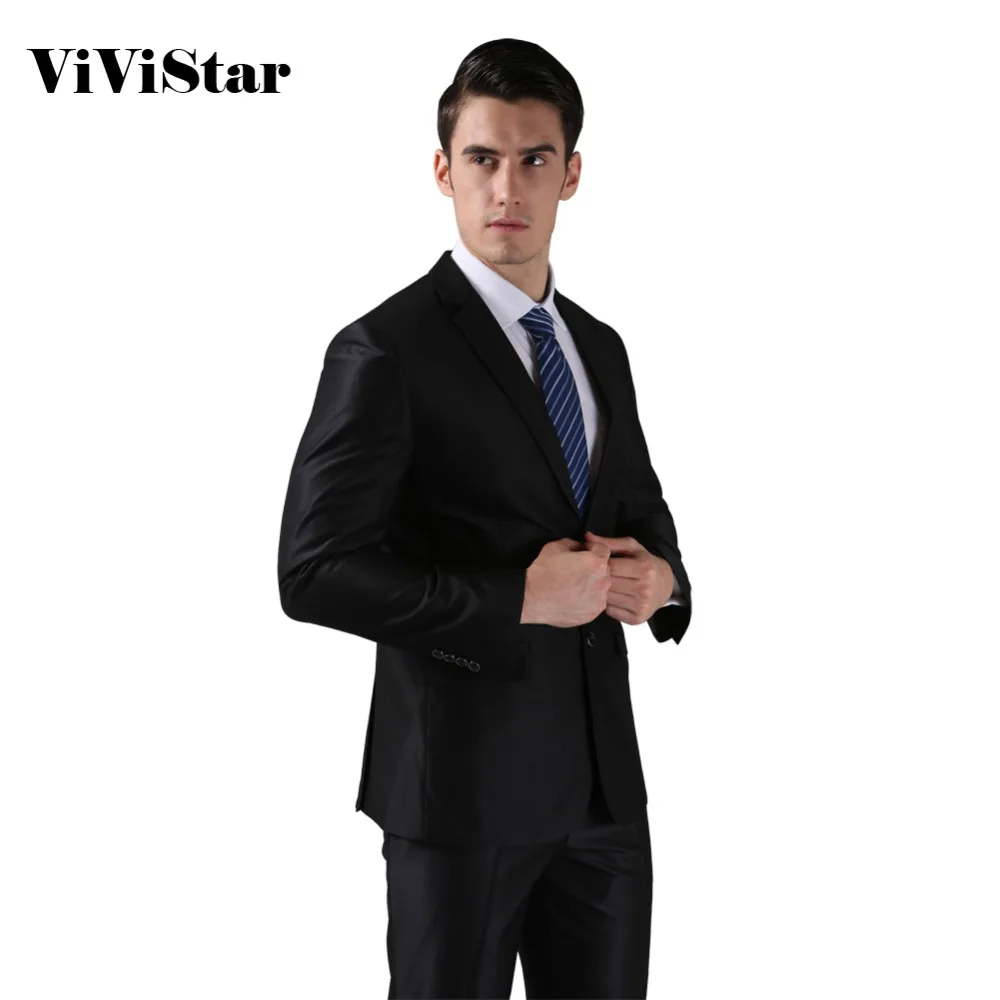 Image Free Shipping Slim Custom Fit one and two buttons bridegroon  Men s Business Dress blazer suits,XS 3XL,4 Colors,Jacket+ Pants
