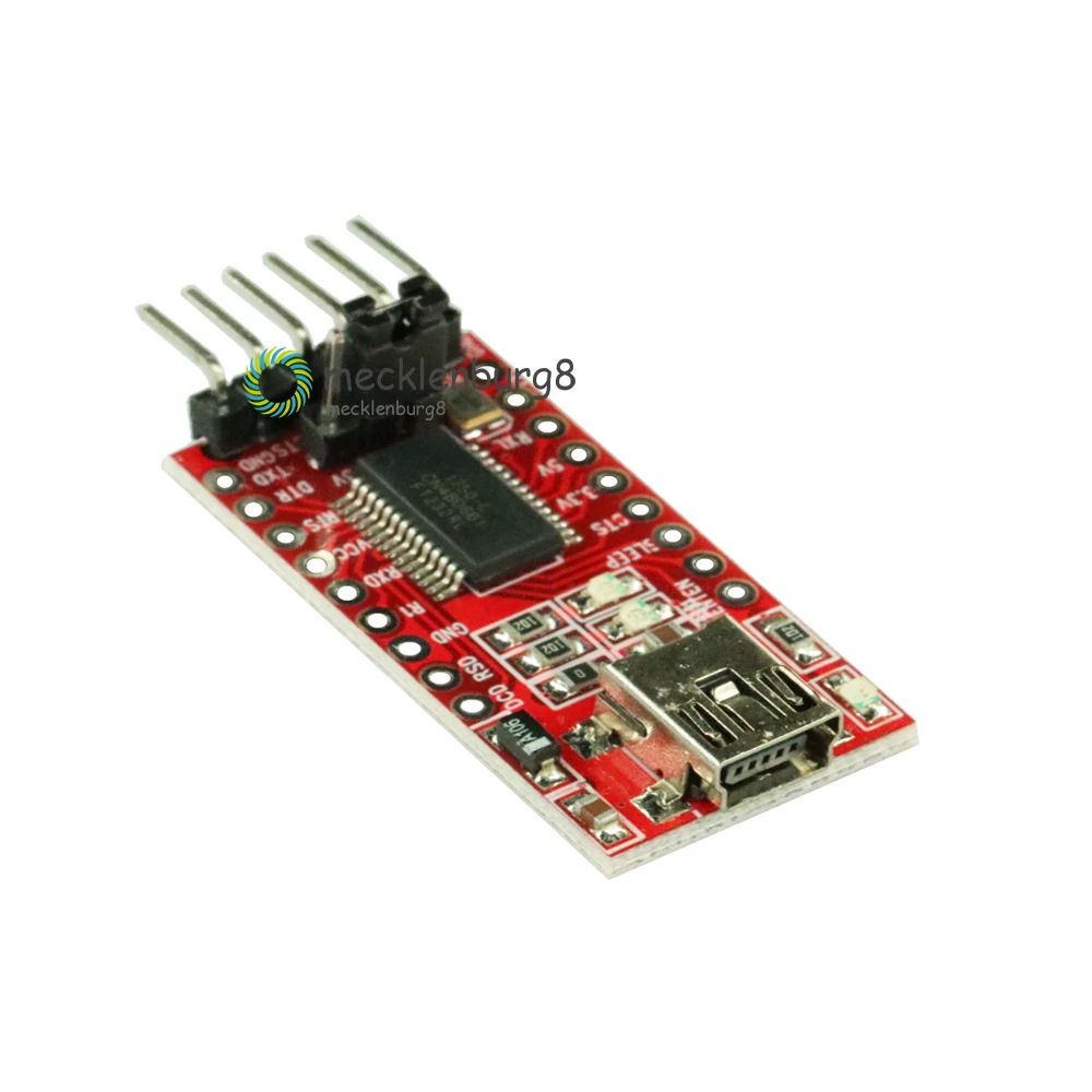 FT232RL FT232 FTDI USB to ttl 3.3 V 5.5 V Serial Adapter Board Module for Arduino Mini Ports and Connectors Transmitter TTL Sign
FT232RL FT232 FTDI USB to ttl 3.3 V 5.5 V Serial Adapter Board Module for Arduino Mini Ports and Connectors Transmitter TTL Sign