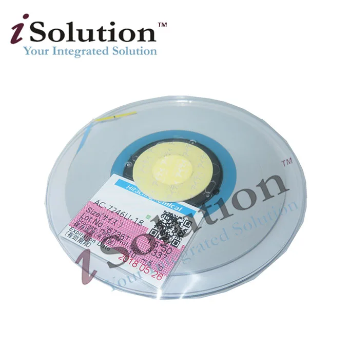 LCD Anisotropic Conductive ACF Film: AC-7246U-18 AC7246U-18 1.5*50m New Datecode
LCD Anisotropic Conductive ACF Film: AC-7246U-18 AC7246U-18 1.5*50m New Datecode