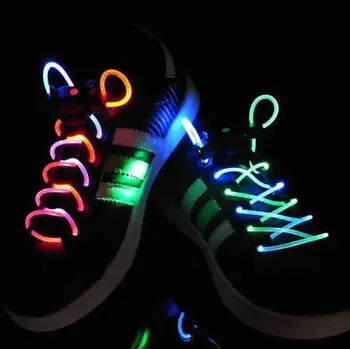 1pair LED shoe laces light flashing luminous shoelaces flat laces fashion glowing led shoelaces
1pair LED shoe laces light flashing luminous shoelaces flat laces fashion glowing led shoelaces