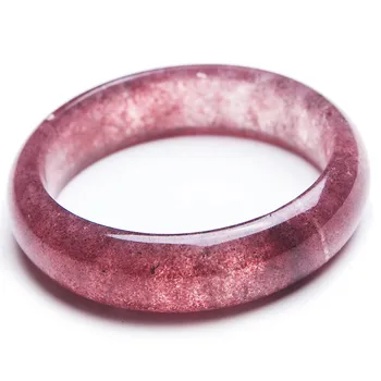 Precious Genuine Natural Ice Strawberry Quartz Crystal Round Charm Transparent Gems Stone Woman Bangle Inner Diameter 57mm
Precious Genuine Natural Ice Strawberry Quartz Crystal Round Charm Transparent Gems Stone Woman Bangle Inner Diameter 57mm