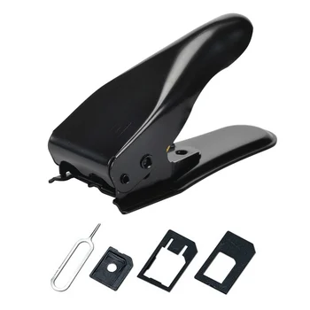 Dual 2 in 1 Micro SIM Cutter with Nano SIM Card Adapter Tray Open Needle for iPhone Samsung Xiaomi Mobile Phone Tablet
Dual 2 in 1 Micro SIM Cutter with Nano SIM Card Adapter Tray Open Needle for iPhone Samsung Xiaomi Mobile Phone Tablet