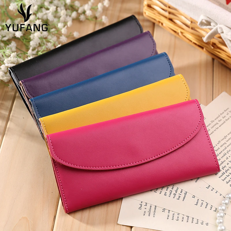 YUFANG Genuine Leather Women Purse Leisure All-match Female Wallet Brand Women's Money Bag Large Capacity Card Holder For Ladies
YUFANG Genuine Leather Women Purse Leisure All-match Female Wallet Brand Women's Money Bag Large Capacity Card Holder For Ladies
