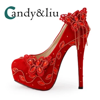 Bridal shoes handmade qipao dragon robe phoenix dress wedding red crystal leaf rhinestone bowknot butterfly tassel heel shoes
Bridal shoes handmade qipao dragon robe phoenix dress wedding red crystal leaf rhinestone bowknot butterfly tassel heel shoes