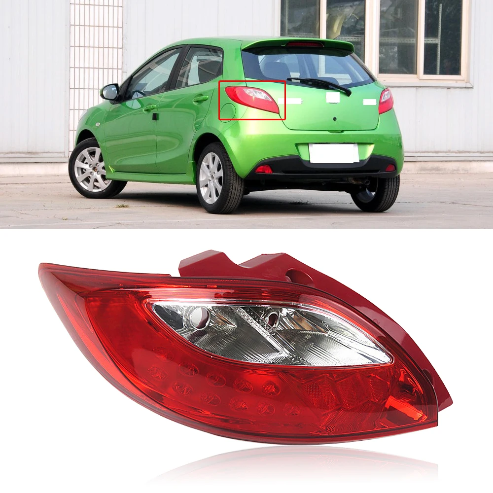CAPQX For Mazda 2 Hatchback 2007-2012 Rear Bumper Light Tail Light Assembly Brake Taillight rear headlight headlamp
CAPQX For Mazda 2 Hatchback 2007-2012 Rear Bumper Light Tail Light Assembly Brake Taillight rear headlight headlamp