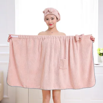 New Bathroom Towels Magic Bath Towel Lovely Beach Towels Wearable Bath Hair Hat Set Sexy Summer Swimming Sbort Towel LZA009
New Bathroom Towels Magic Bath Towel Lovely Beach Towels Wearable Bath Hair Hat Set Sexy Summer Swimming Sbort Towel LZA009