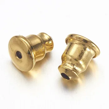 Seasha 100pcs 5.6x5mm Stainless Steel Golden Earrings Back Post Jewelry Making DIY Findings Earnuts
Seasha 100pcs 5.6x5mm Stainless Steel Golden Earrings Back Post Jewelry Making DIY Findings Earnuts