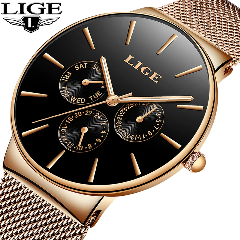 Mens Watches LIGE Top Brand Luxury Waterproof Ultra Thin Date Clock Male Full Steel Casual Quartz Watch Men Sports Wrist Watch
Mens Watches LIGE Top Brand Luxury Waterproof Ultra Thin Date Clock Male Full Steel Casual Quartz Watch Men Sports Wrist Watch