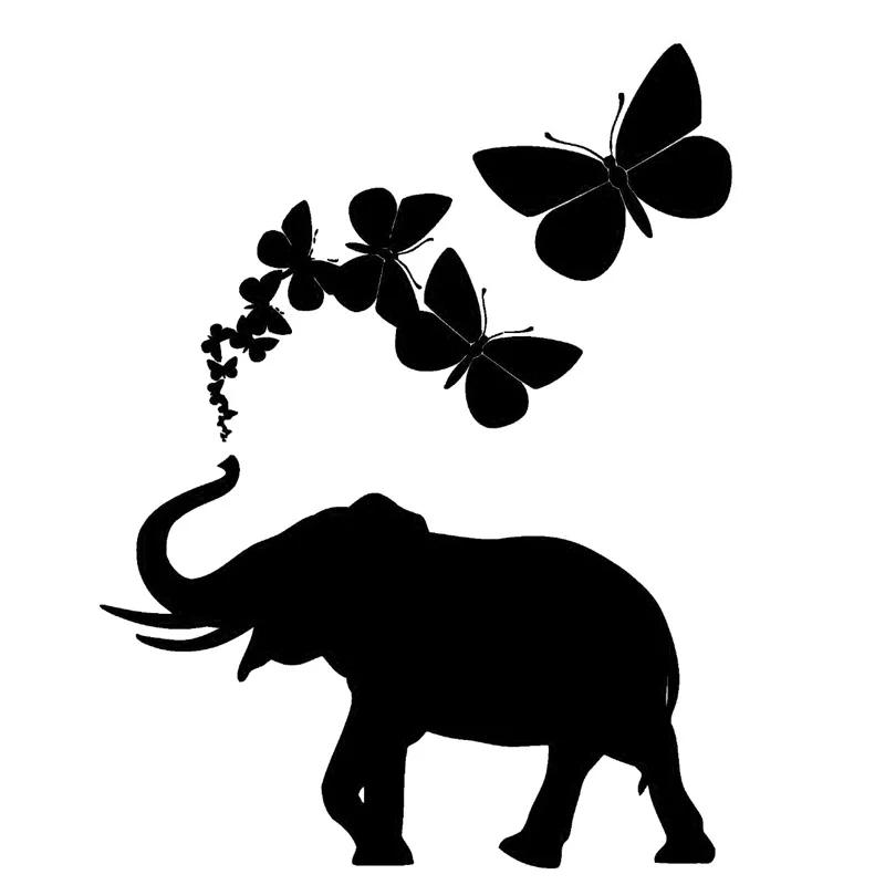 Elephant Animal Car sticker waterproof Vinyl decals Motorcycle Helmet Rear Window Car accessories
Elephant Animal Car sticker waterproof Vinyl decals Motorcycle Helmet Rear Window Car accessories