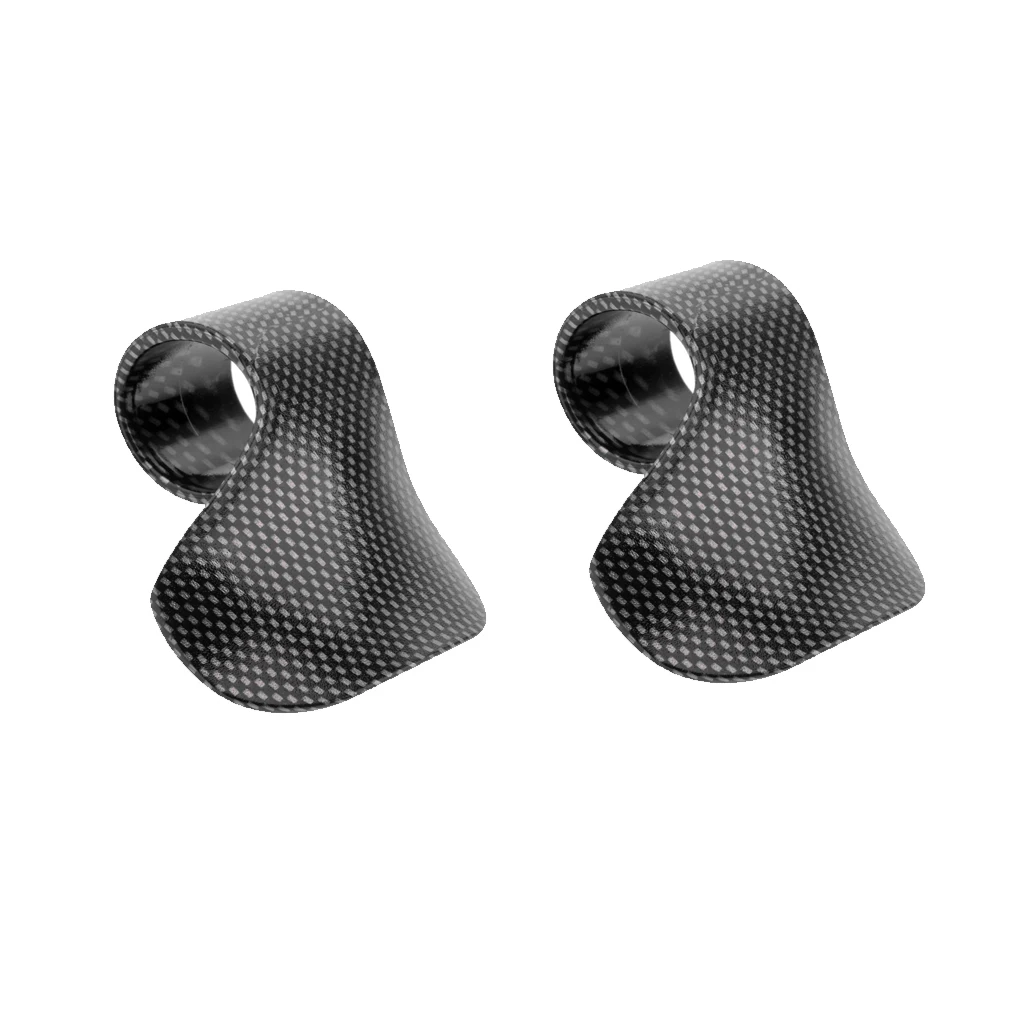 2Pcs Throttle Assist Clip Clamp Wrist Rest Cruise Control Grips Black Durable ABS Plastic Comfortably Fits