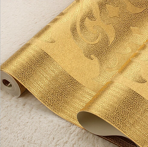 European Luxury Stereoscopic 3D Wallpaper Damascus Style Stripe Design Wallpaper For Walls Golden Living Room Bedroom Wallpaper European Luxury Stereoscopic 3D Wallpaper Damascus Style Stripe Design Wallpaper For Walls Golden Living Room Bedroom Wallpaper<br><br>Aliexpress