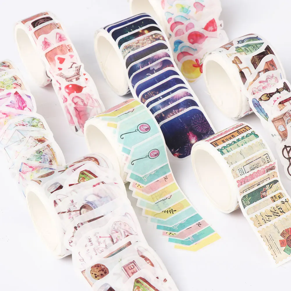 80PC/Set Tape Masking Tape Sticky Paper Fresh Fireworks Stamp Decoration Tape DIY Diary Scrapbooking 12 Styles
80PC/Set Tape Masking Tape Sticky Paper Fresh Fireworks Stamp Decoration Tape DIY Diary Scrapbooking 12 Styles